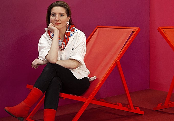 Francesca Heathcote comparte estudio en Madrid con su madre, la reconocida Teresa Sapey