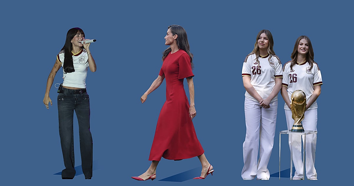 Los outfits de las camisetas de España cuentan historias