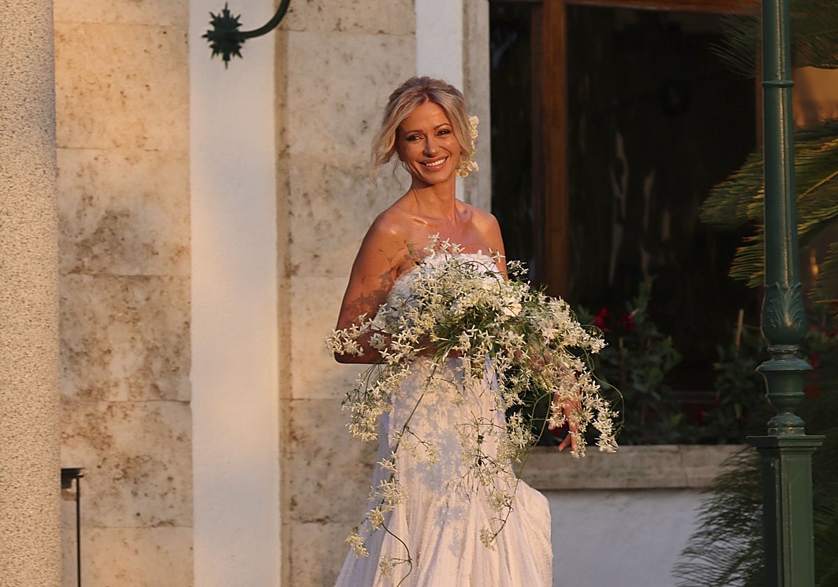 El vestido de novia de Susanna Griso: inspiración bohemia y firma mallorquina