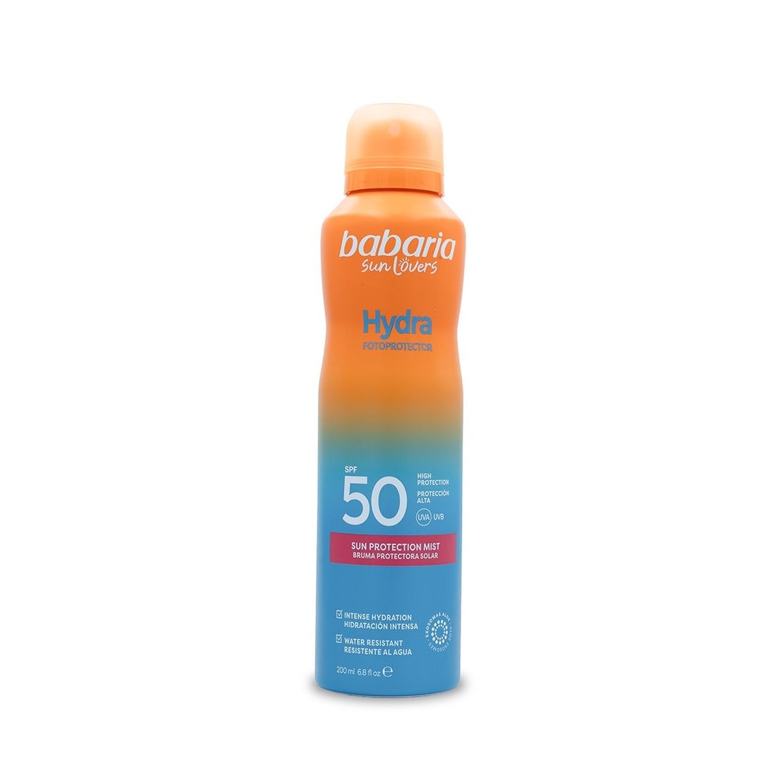 Protector corporal con propiedades hidratantes y regeneradoras, apta para todas las pieles, incluso las sensibles. Ofrece protección apta frente a UVB y UVA y es resistente al agua. Su formato permite una aplicación sencilla boca arriba y boca abajo. Precio: 7,99 €, en Druni.