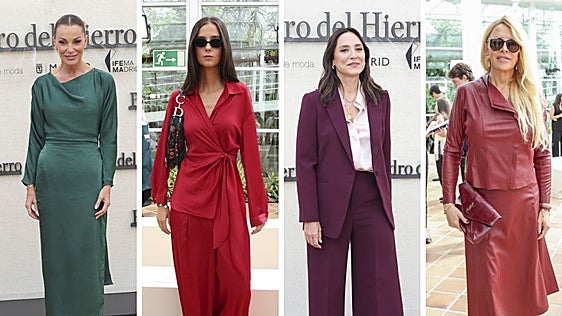 De Victoria Federica a Tamara Falcó y Mar Flores: los looks de las famosas en los desfiles de moda de Madrid
