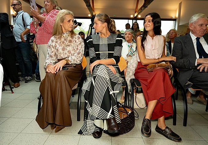 La Infanta Elena, Irene Urdangarin y Victoria Federica.