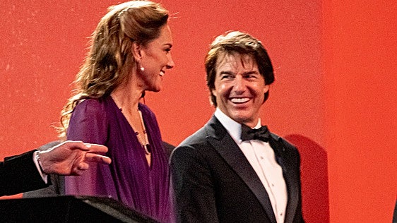 El vestido con el que Kate Middleton ha regresado a la alfombra roja junto a Tom Cruise en Londres