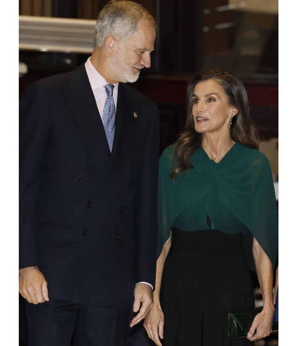 Don Felipe VI y Doña Letizia en Oviedo.