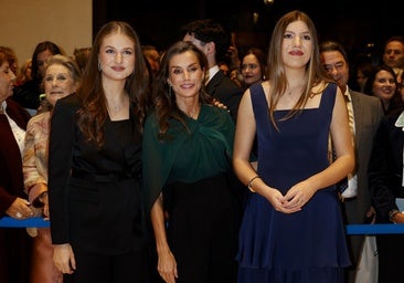 Los looks de la Reina y sus hijas en el concierto previo a los Premios Princesa de Asturias