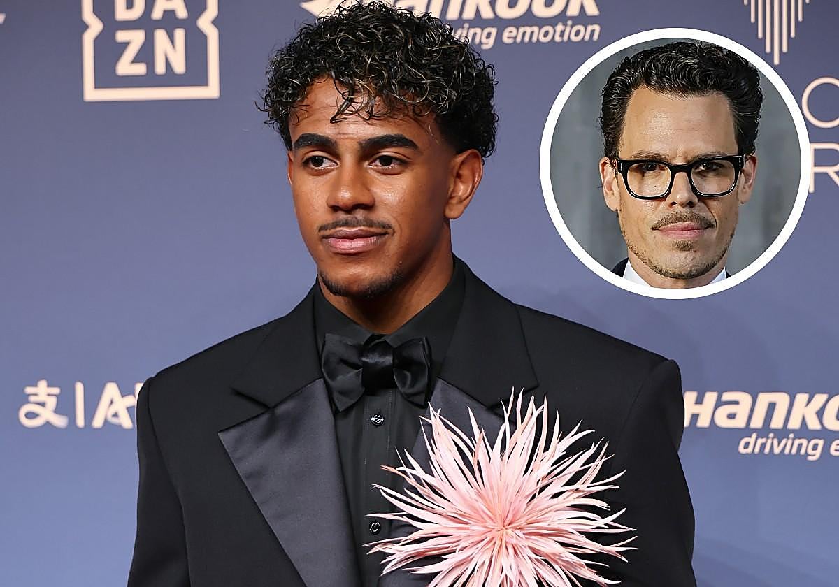 Juan Avellaneda, diseñador, sobre el traje de Lamine Yamal: «Es el mejor look de la noche. Me encanta la flor y ver a un hombre con un esmoquin diferente» miniatura