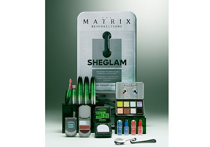 Colección Matrix Resurrections de Sheglam (61,49 €, en Shein).