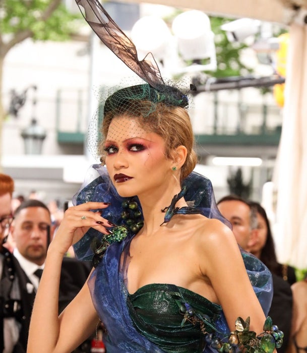 El maquillaje de Zendaya es perfecto para Halloween.