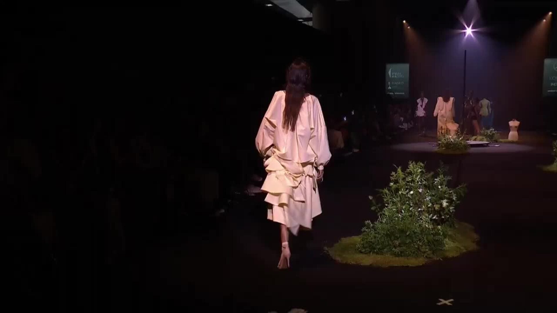 Desfile de María Lafuente en la MBFW de Madrid