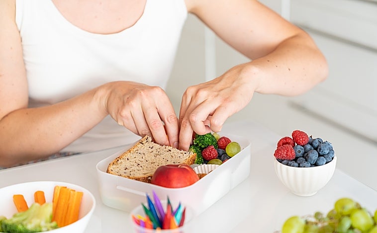 Alimentos saludables para preparar la merienda del colegio de los niños