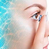 ¿Puedo meterme en el mar o piscina con las lentillas?