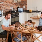 El lujo de comer en familia