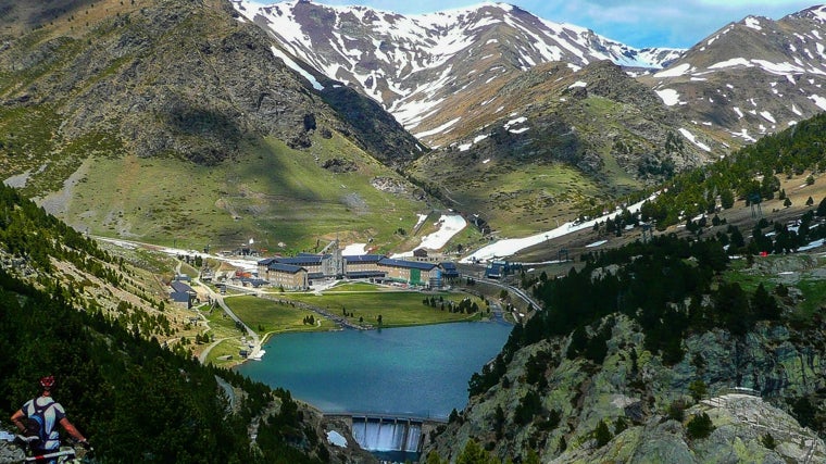 Espectaculares vistas del Hotel Vall de Núria