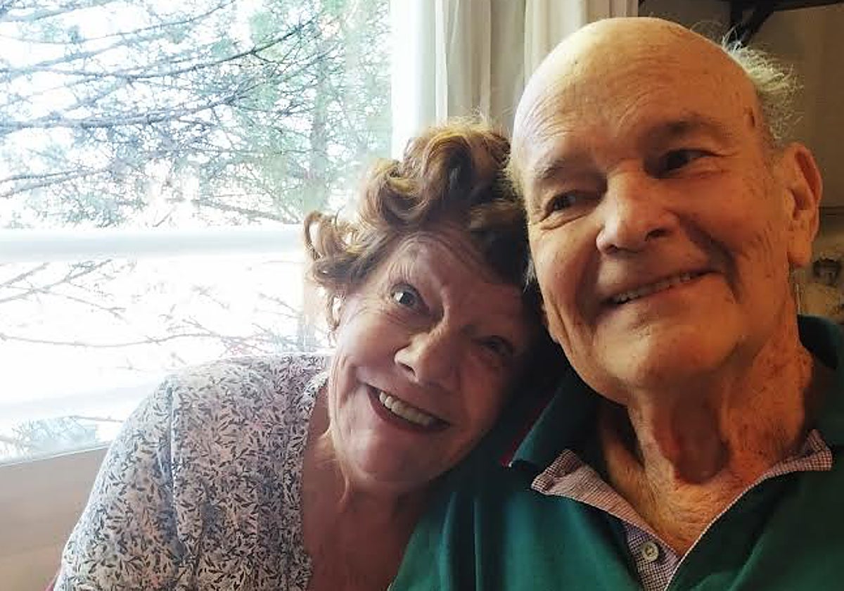 Amalia y Juan, residentes en Punta Galea