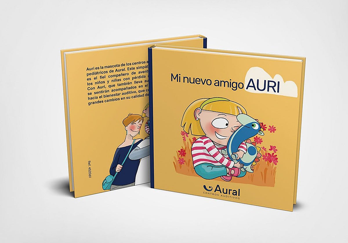 Auri, la mascota que acompaña el proceso de adaptación frente a la pérdida auditiva infantil