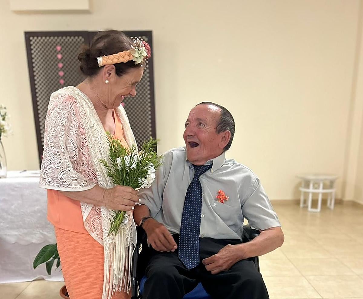 Pepa (71 años) y Pepe (67), una historia de película que acaba en boda
