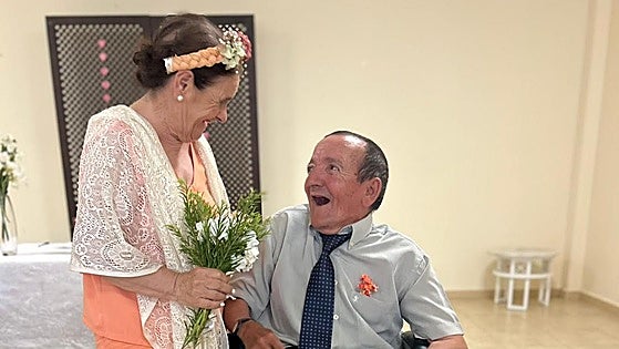 Pepa (71 años) y Pepe (67), una historia de película que acaba en boda