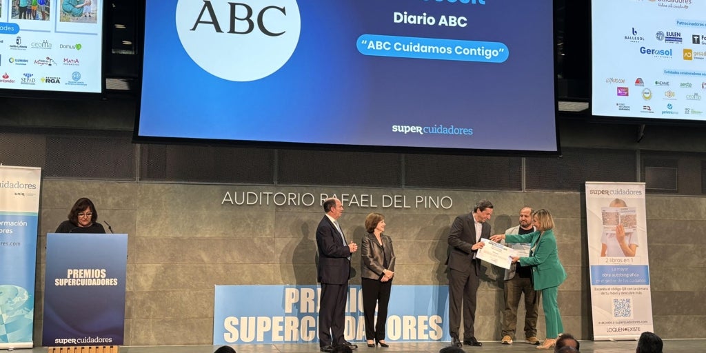 La iniciativa ABC Cuidamos Contigo , premiada por Supercuidadores