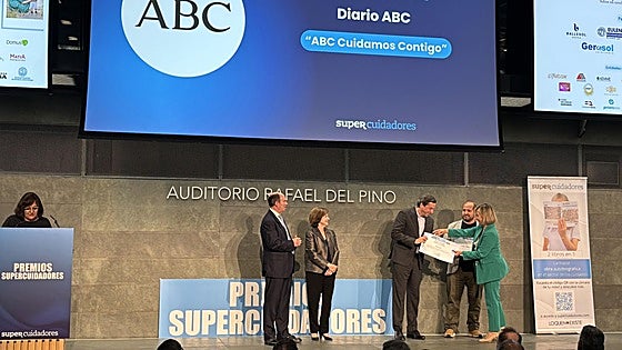 La iniciativa 'ABC Cuidamos Contigo', premiada por Supercuidadores