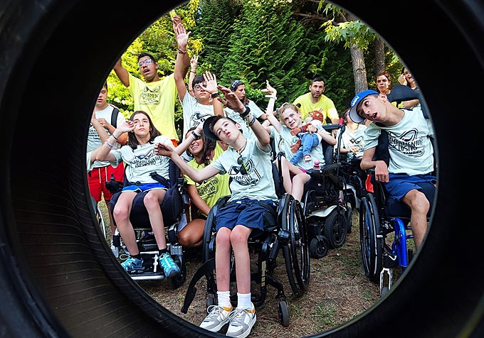 Fundación También Participantes del Campamento Urbano