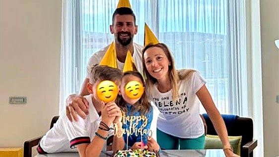 Novak Djokovic: «Quiero que mis hijos de 10 y 8 años vean el aburrimiento como algo bueno. Tienen que aprender a abrazar la soledad»