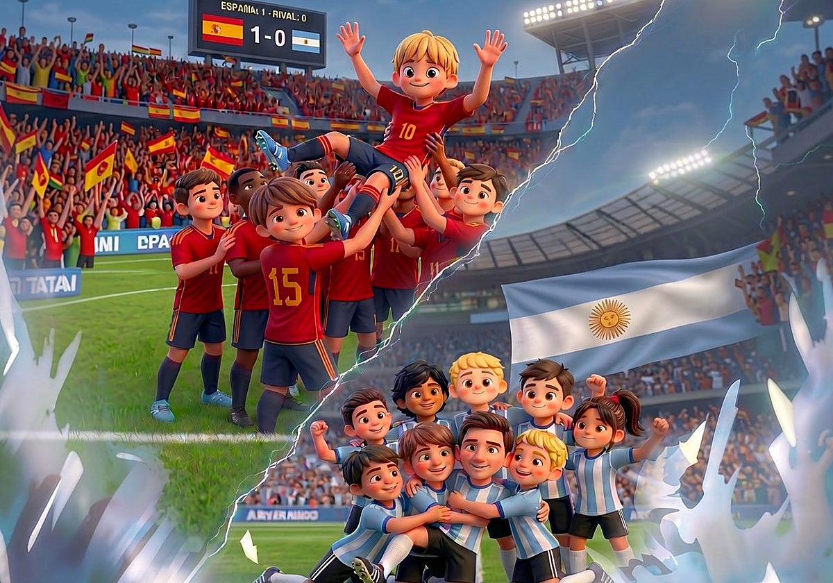 El cuento infantil que «predijo» la final España-Argentina y sus 5 enseñanzas