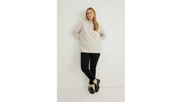Jegging jeans mid waist algodón orgánico 39,99 €