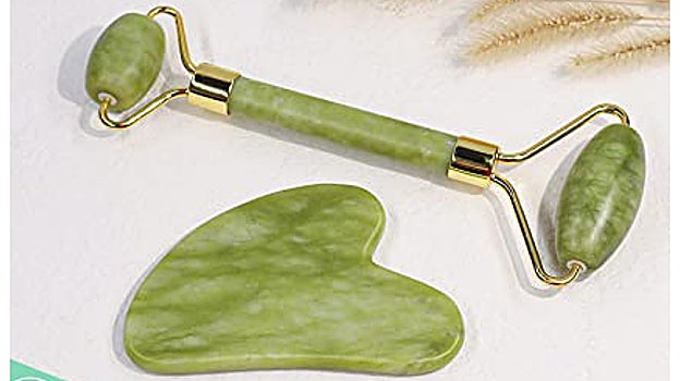 Gua Sha y Rodillo De Jade Tool