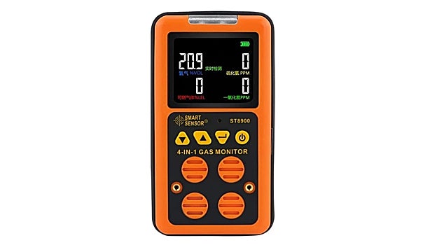Detector multigas 4 en 1