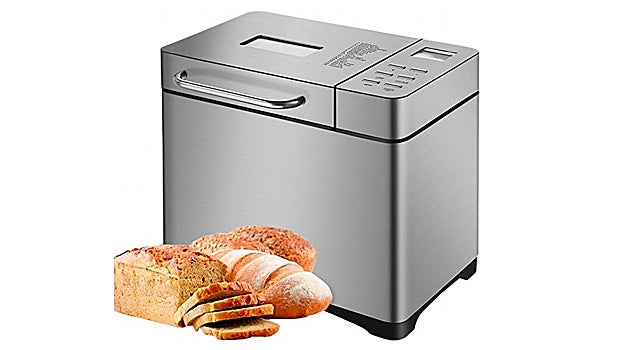 Blue98 Máquina de Pan de Acero Inoxidable
