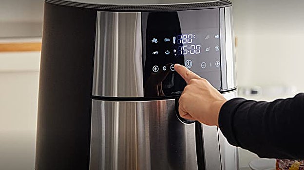 Freidora sin aceite XXL con pantalla LED táctil - MasterPro Foodies