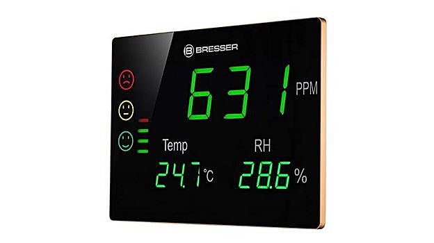 Bresser CO2 Air Quality Monitor Smile XXL
