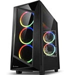 Imagen - Sharkoon REV200 - Caja de Ordenador, PC Gaming, Semitorre ATX, Negro