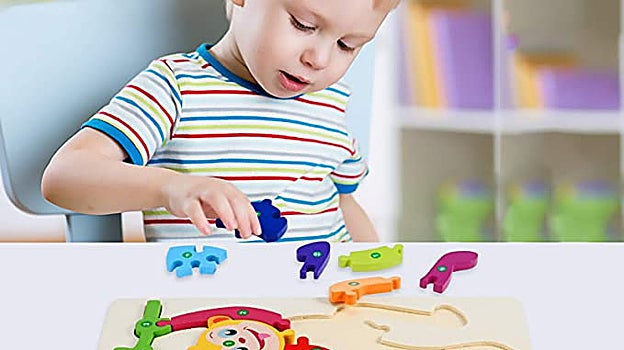 Fabu 4pz Puzzles de Madera Educativos para Bebé