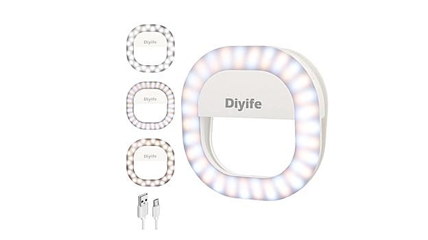 Diyife Selfie Luz Anillo