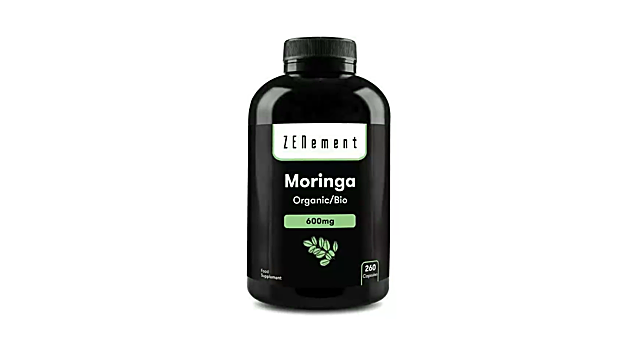 Moringa Oleifera Ecológica, 1800 mg, 260 Cápsulas