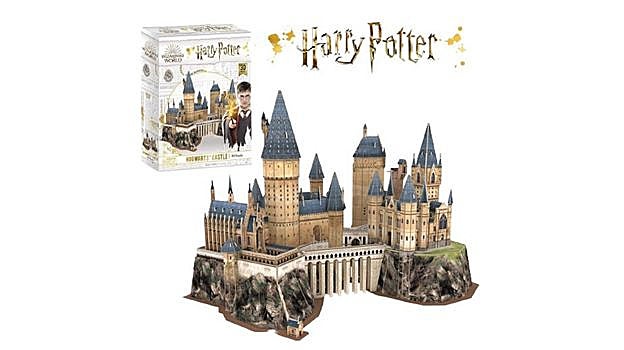 Puzzle 3D Harry Potter Castillo de Hogwarts 197 piezas
