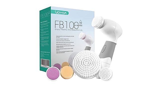 VOYOR 5 En 1 Cepillo Limpiador Facial Eléctrico