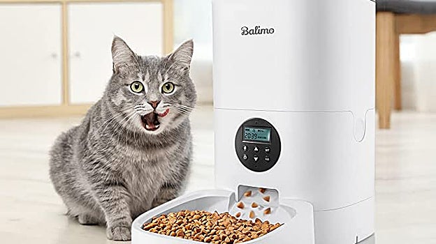 Balimo Comedero automático para Gatos y Perros
