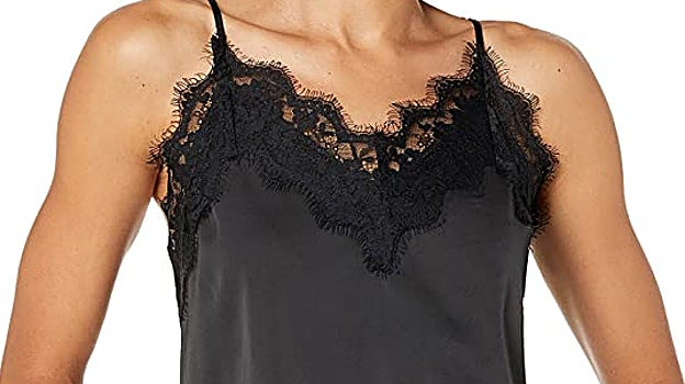 Top lencero color negro