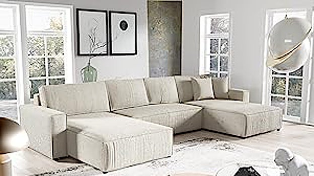 Sofá color beige