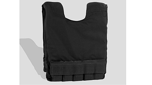 Chaleco lastrado de nylon