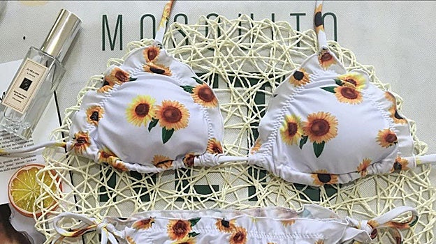 Bikini de girasoles