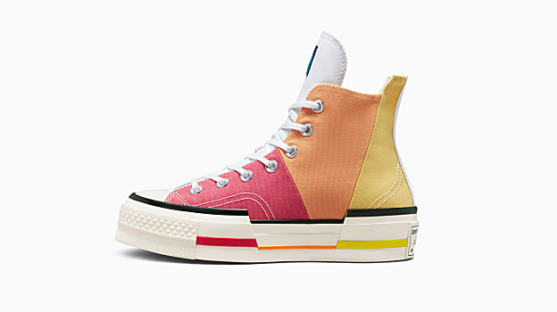Zapatillas Converse color block con plataforma / Converse
