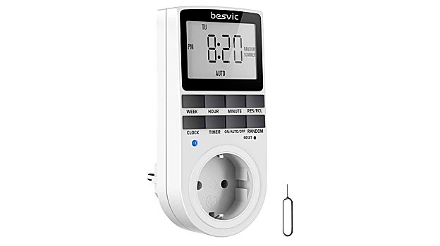 Besvic enchufe con temporizador digital