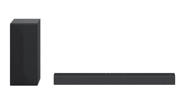 Barra de sonido incluida con el televisor LG