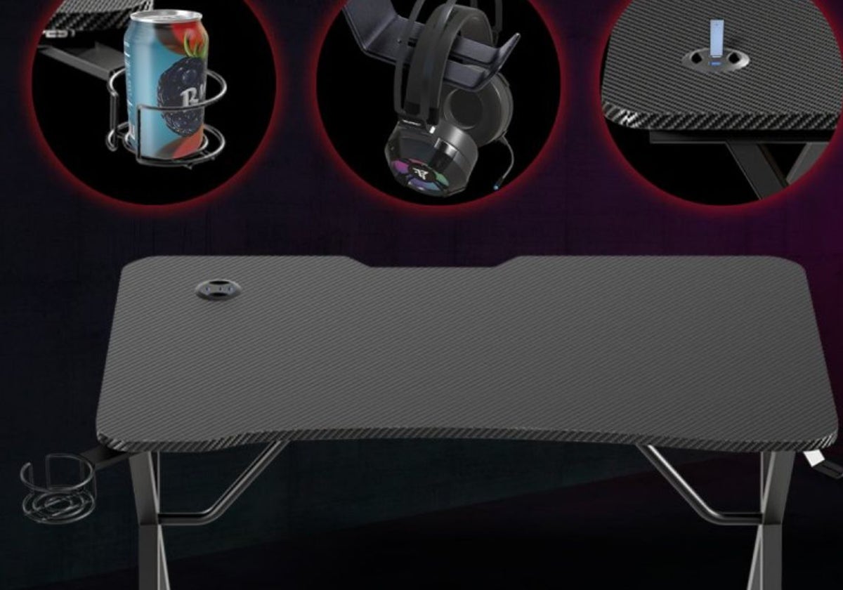 Versátil, dinámica y compacta: así es la mesa gaming de Tempest que arrasa en PcComponentes y con descuentazo