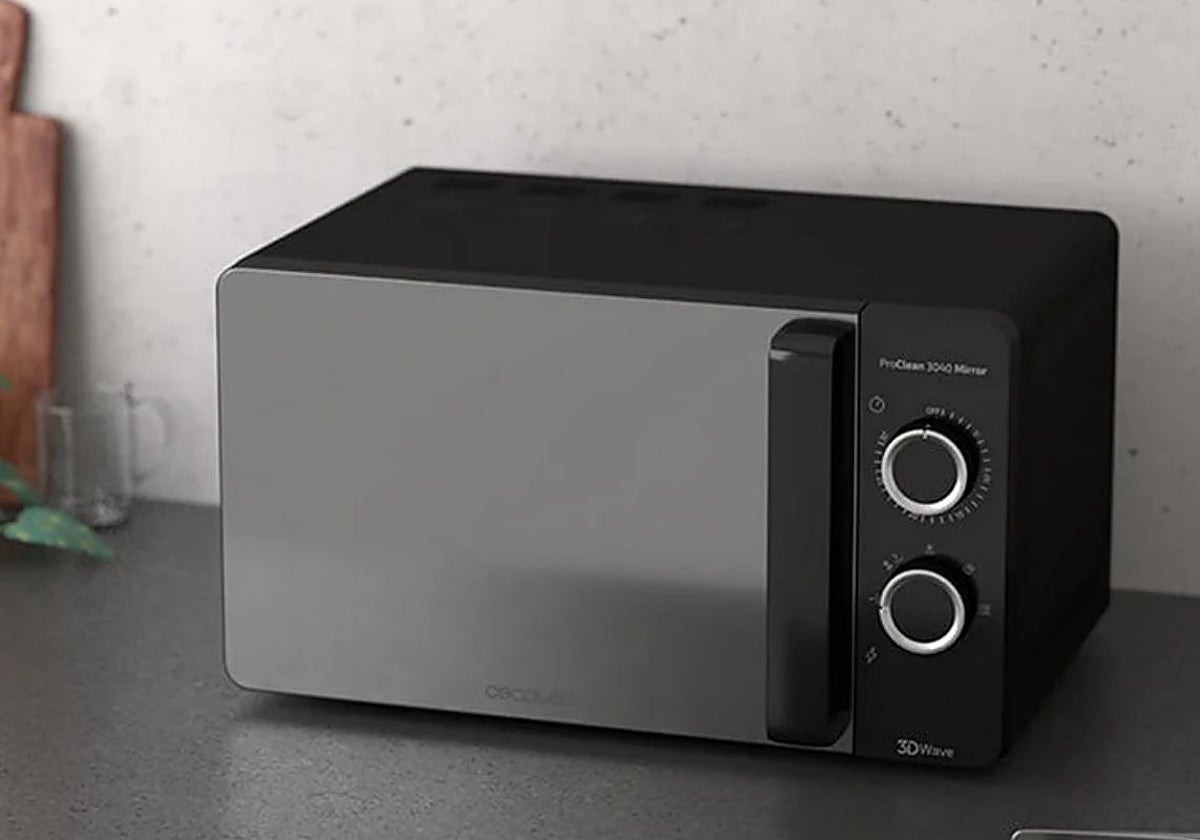 Innovador y sofisticado: así es el microondas de Cecotec más buscado en PcComponentes