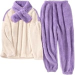 Imagen - Pijama de invierno para mujer Tuopuda
