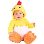 Imagen - Disfraz para bebé de pollo con cáscara